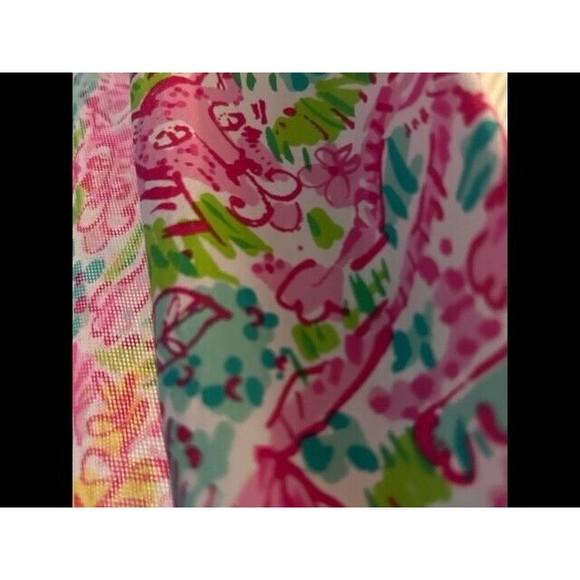 Ibkul Dress Womens Size Small V Neck Leo Print UPF 50+ Resort Vacation Golf New - Picture 3 of 11